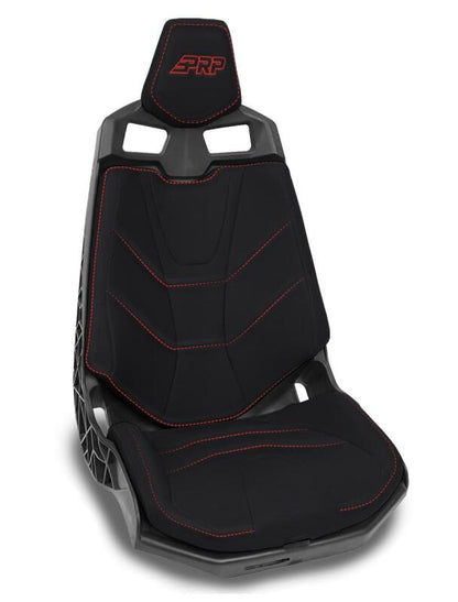 PRP Seats PRP Can-Am Maverick X3/Maverick R Seat Covers - Black/Red
