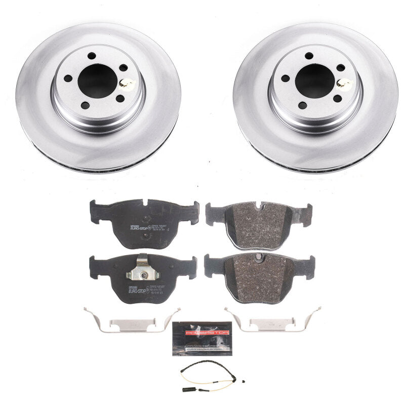 PowerStop Power Stop 03-05 Land Rover Range Rover Front Euro-Stop Brake Kit
