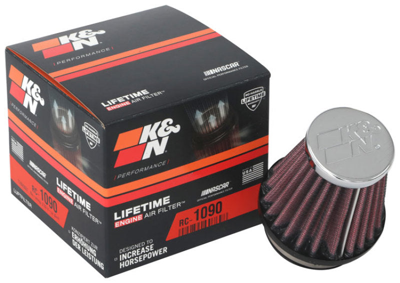 K&N Engineering K&N Universal Clamp-On Air Filter 1 7/8 in FLG / 3in B / 2in T / 3in H