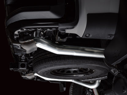AWE Tuning 4th Gen GM 1500 5.3L 0FG Cat-Back Split Rear Exit (w/ Bumper Cutouts) - OE Tips