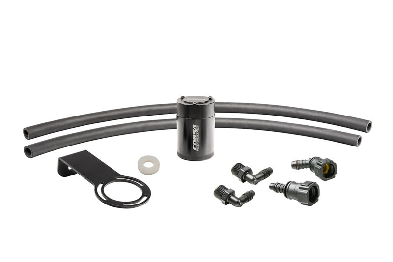 CORSA Performance Corsa 2016-2023 Chevrolet Camaro SS Coupe 6.2L V8 (RWD) Aluminum Oil Catch Can w/Mounting Bracke