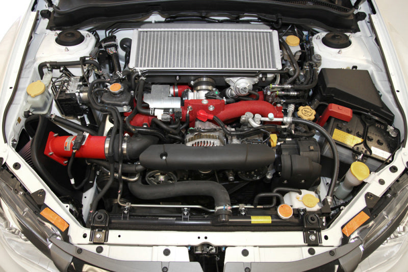 K&N Engineering K&N 08-11 WRX/STi 2.5L H4 Red Typhoon Short Ram Intake