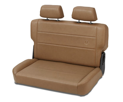 Bestop N-Tumble Seat - 55-83 Jeep Cj5 Rear Trailmax Fold (All Vinyl Spice)