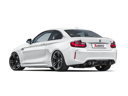 Akrapovic Akrapovic 16-17 BMW M2 F87 (Excl M2 Competition) Evolution Line Cat Back (Titanium) w/Carbon Tips