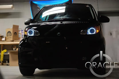 ORACLE Lighting Oracle 08-13 Smart ForTwo LED Headlight Halo Kit - Blue