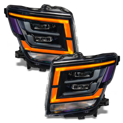 ORACLE Lighting Oracle 21-22 Nissan Titan RGB+W Headlight DRL Upgrade - ColorSHIFT w/o Controller