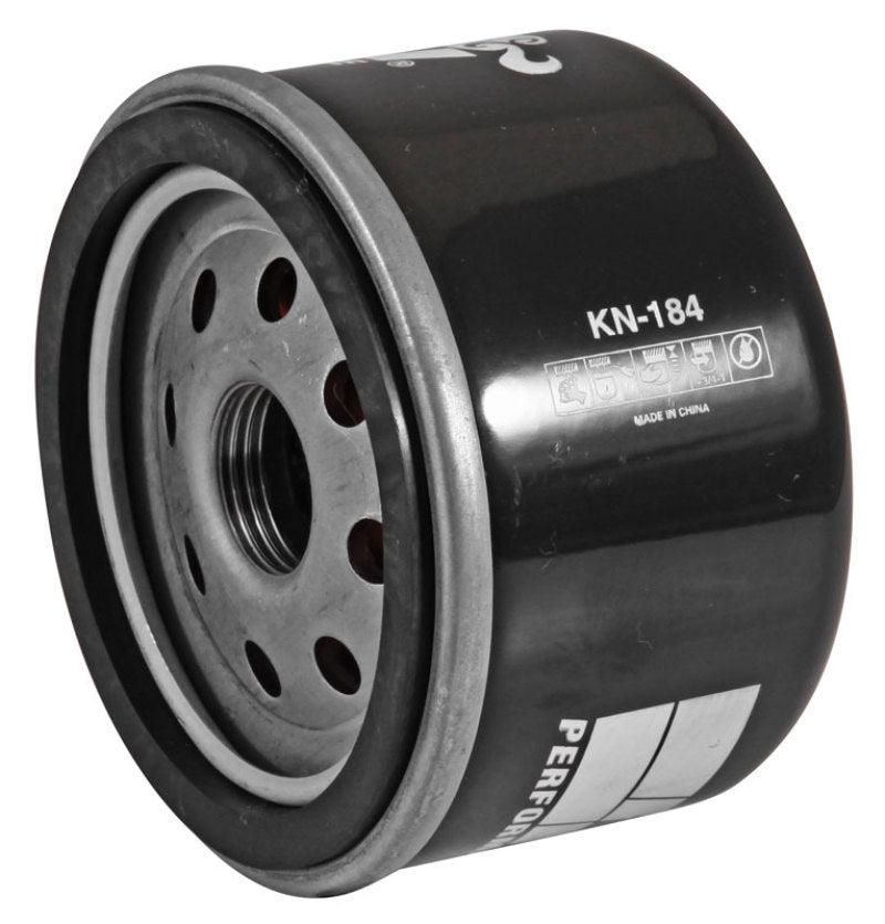 K&N Engineering K&N Oil Filter 2.688in Height x 3.031in OD Powersports - Canister
