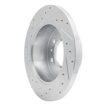 R1 Concepts R1 06-18 Dodge Sprinter 3500 Rear Right Drilled & Slotted Silver Brake Rotor