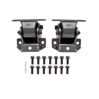 Wehrli 11-16 Chevrolet Duramax LML Heavy Duty Engine Mount - Fine Texture Black