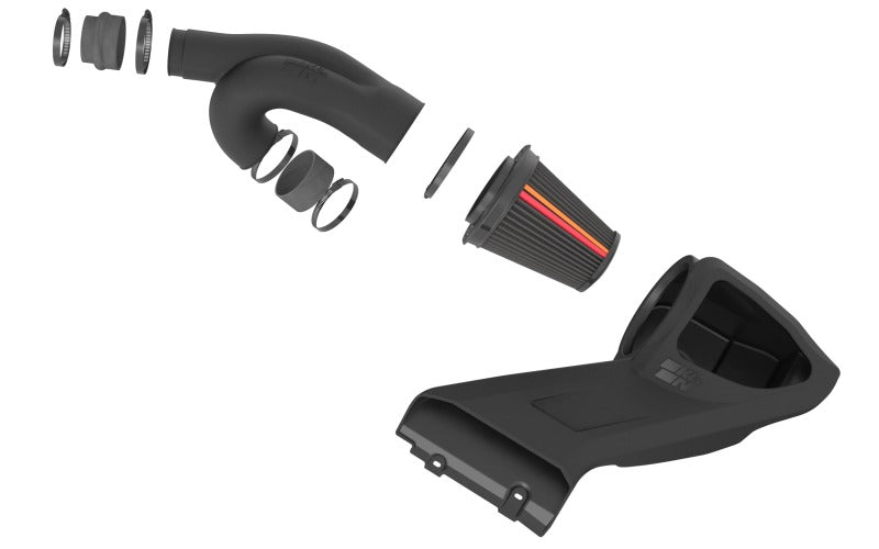 K&N Engineering K&N 21-24 Chevrolet Silverado 1500 V8 5.3L/6.2L F/L NextGen Dryflow Cold Air Intake