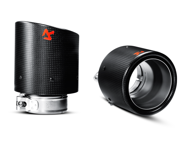 Akrapovic Akrapovic 09-12 Volkswagen Golf GTD (VI) Tail Pipe Set (Carbon)