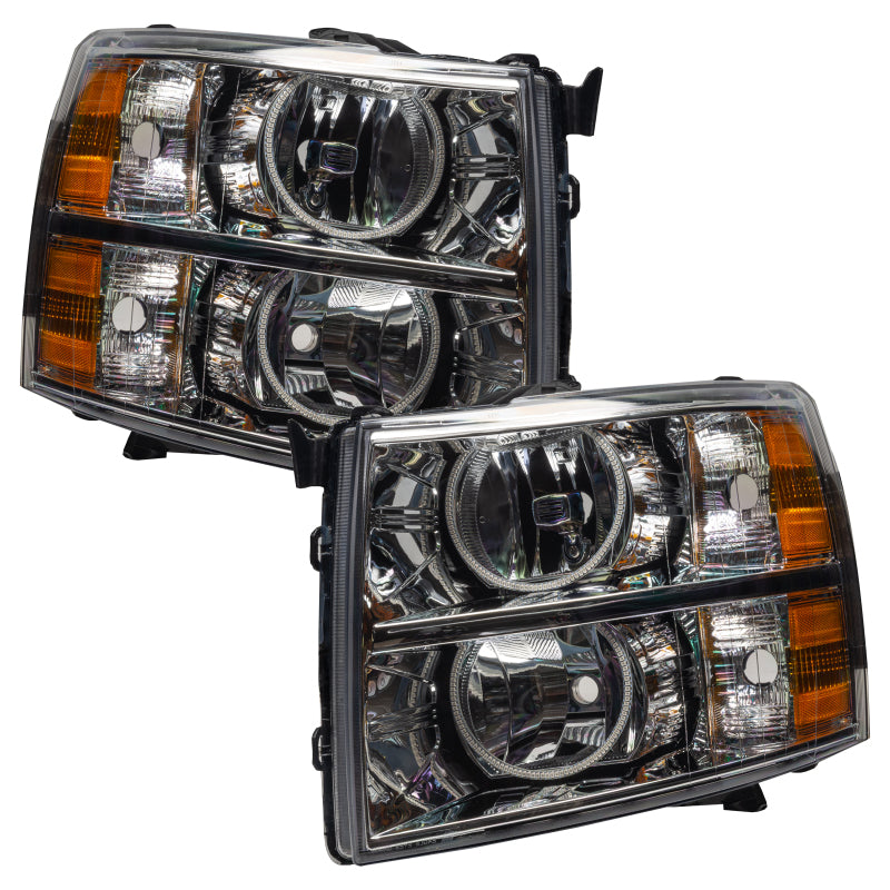ORACLE Lighting Oracle 07-13 Chevrolet Silverado SMD HL - Round Style - White