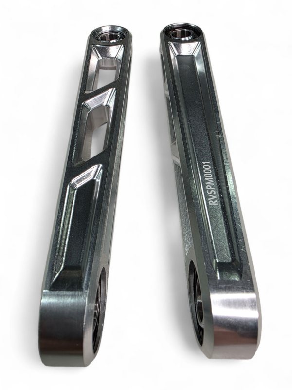 Elektric Off Road Elektric Offroad 2024+ Can Am Maverick R Front Sway Bar Links Anodized Clear