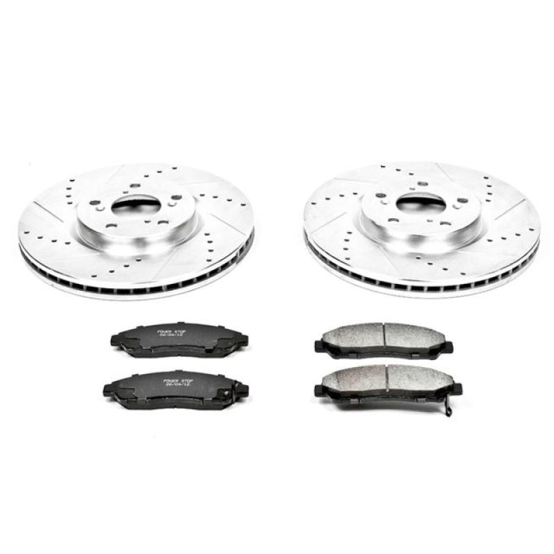 PowerStop Power Stop 07-13 Acura MDX Front Z23 Evolution Sport Brake Kit