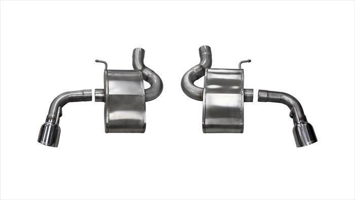 CORSA Performance Corsa 2016-2024 Chevrolet Camaro SS 6.2L V8 2.75in Polished Xtreme Axle-Back Exhaust Dual Rear Exit
