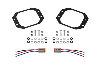 Diode Dynamics SS3 Backlit Flush Mounting Kit (Pair)