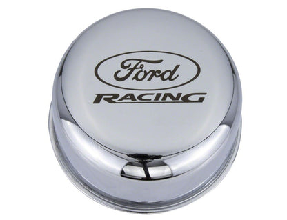 Ford Racing Chrome Breather Cap W/ Ford Racing Logo