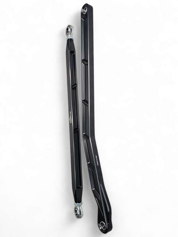 Elektric Off Road Elektric Offroad 2022+ Polaris Rzr Pro R Turbo R Billet High Clearance Radius Rods Anodized Blk