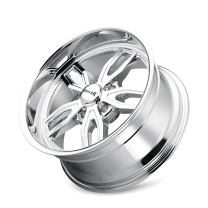 Ridler Wheels Ridler 608 20x8.5 / 5x127 BP / 0mm Offset / 78.3mm Hub Chrome Wheel