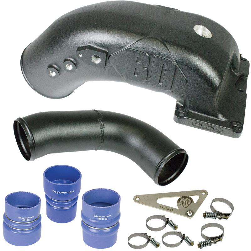 BD Diesel X-Flow Air Intake Heater Kit - 08-12 Dodge 6.7L Cummins
