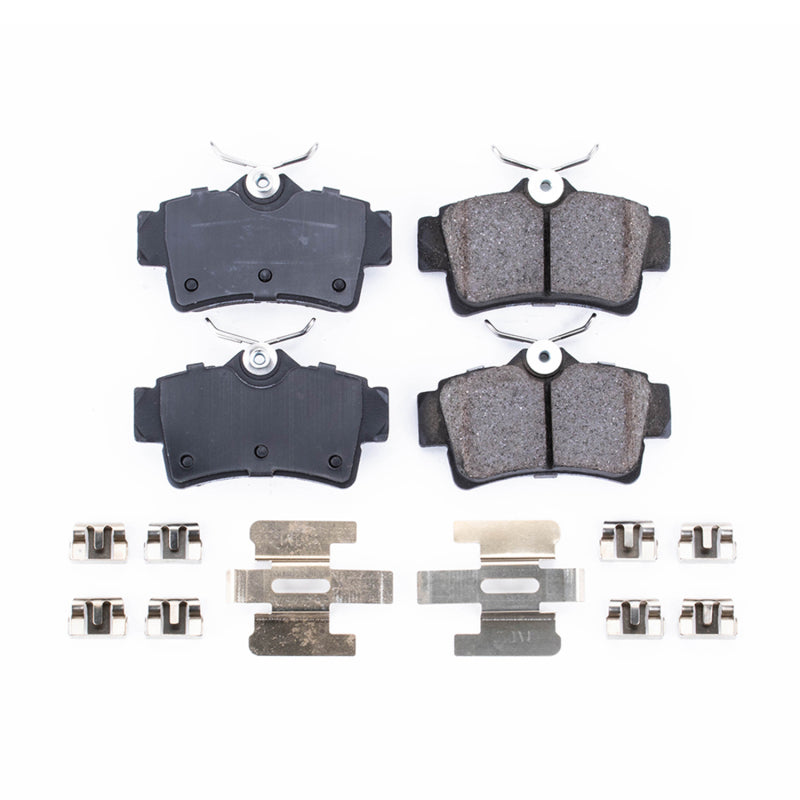 PowerStop Power Stop 94-04 Ford Mustang Rear Z17 Evolution Ceramic Brake Pads w/Hardware