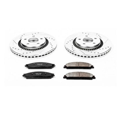 PowerStop Power Stop 05-07 Ford Five Hundred Front Z23 Evolution Sport Brake Kit