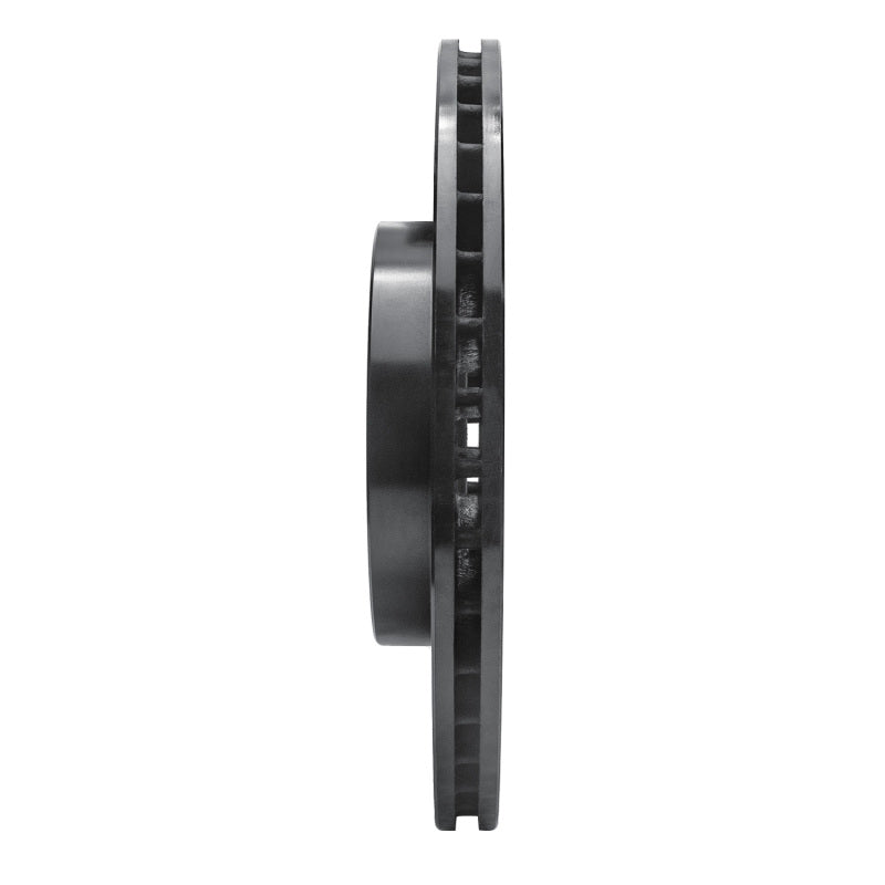 R1 Concepts R1 14-21 Mini Cooper (Excl Clubman) Front Left Drilled & Slotted Black Brake Rotor
