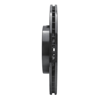 R1 Concepts R1 14-21 Mini Cooper (Excl Clubman) Front Left Drilled & Slotted Black Brake Rotor