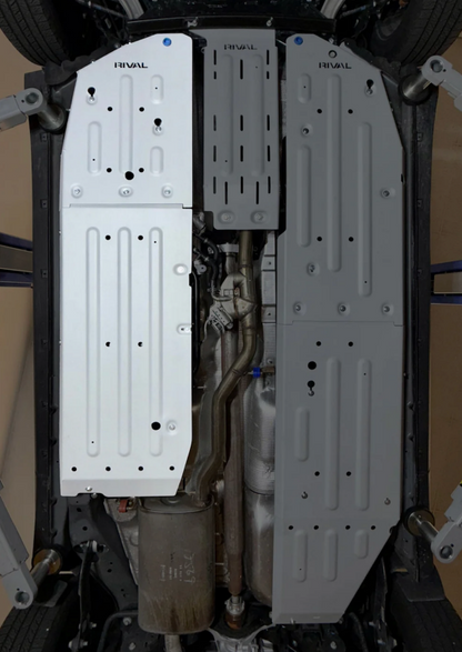 Rival 4x4 Rival 22-26 Ford Ranger Ford Maverick Hybrid Aluminum Passenger Underside Skid Plate