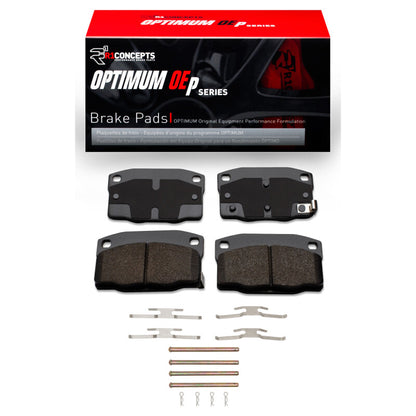 R1 Concepts R1 88-90 Pontiac 6000 Rear Optimum OE Pads & Hardware Kit