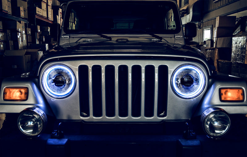 ORACLE Lighting Oracle Jeep Wrangler TJ 97-06 LED Waterproof Halo Kit - White