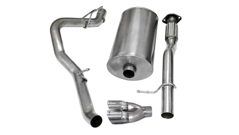 CORSA Performance Corsa 2007-2008 Chevrolet Suburban 1500 5.3L V8 Polished Sport Cat-Back Exhaust