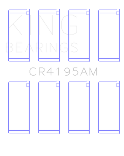 King Engine Bearings Chrysler Neon Ecc/Ecb (Size +0.75mm) Connecting Rod Bearing Set