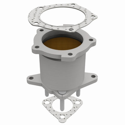 MagnaFlow Direct Fit Catalytic Converter 98 Mazda Protege Front