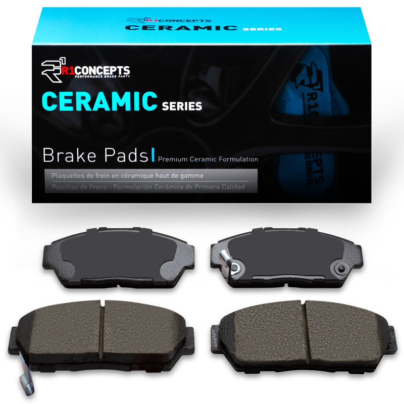 R1 Concepts R1 93-01 Honda Civic Coupe Front Ceramic Brake Pads