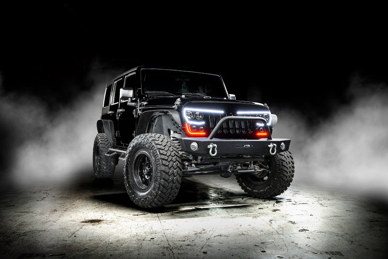 ORACLE Lighting Oracle VECTOR Series Full LED Grille - Jeep Wrangler JK - NA