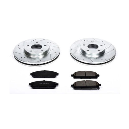 PowerStop Power Stop 04-09 Nissan Quest Front Z23 Evolution Sport Brake Kit