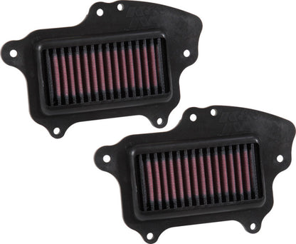 K&N Engineering K&N 16-17 Suzuki Boulevard M90 1462CC Replacement Drop In Air Filter (Set of 2)