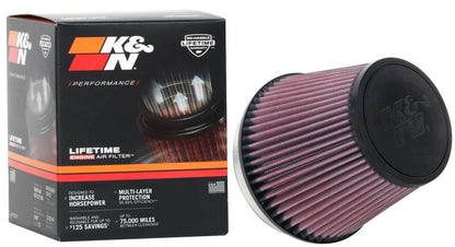 K&N Engineering K&N Universal Clamp-On Air Filter 6in FLG / 7-1/2in B / 5in T / 6in H