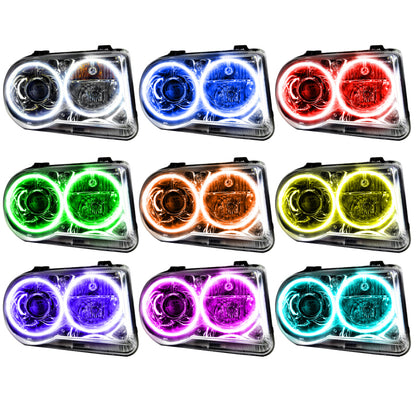 ORACLE Lighting Oracle 05-10 Chrysler 300C V8 SMD HL - HID - NO BULBS - ColorSHIFT w/ 2.0 Controller