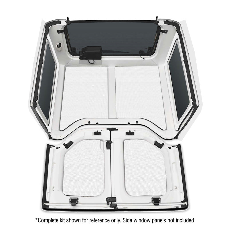 DEI 11-18 Jeep Wrangler JK 2-Door Boom Mat Headliner - 4 Piece - White