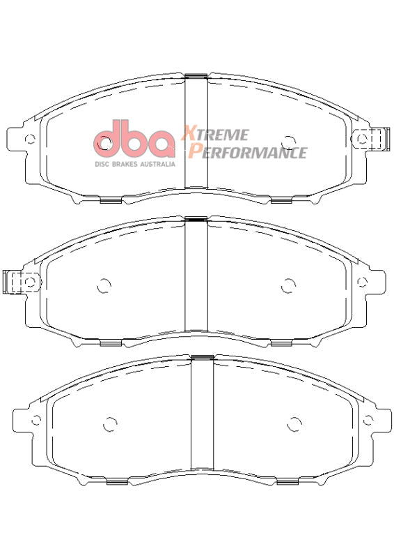 DBA DB1439XP High Performance Brake Pad Set