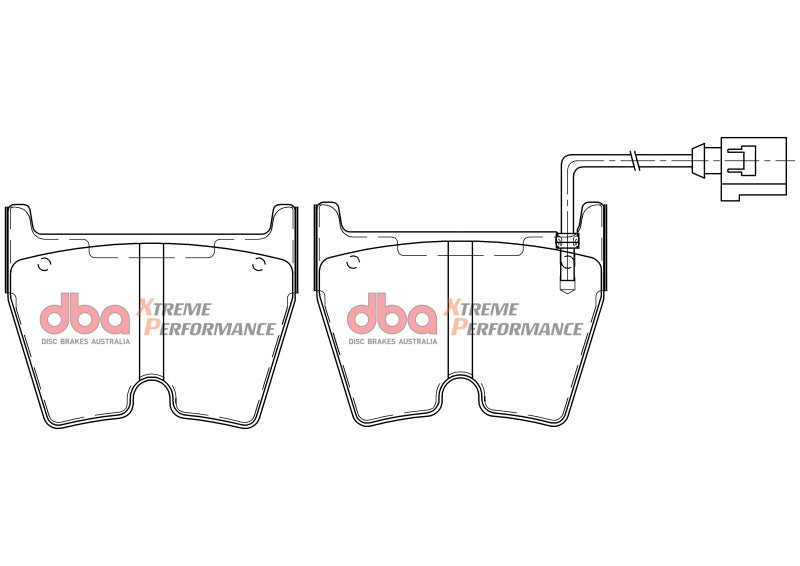 DBA DB15005XP Disc Brake Brake Pad Set