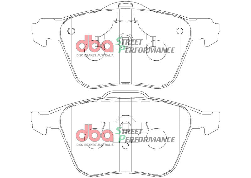 DBA DB1658SP High Performance Brake Pad Set