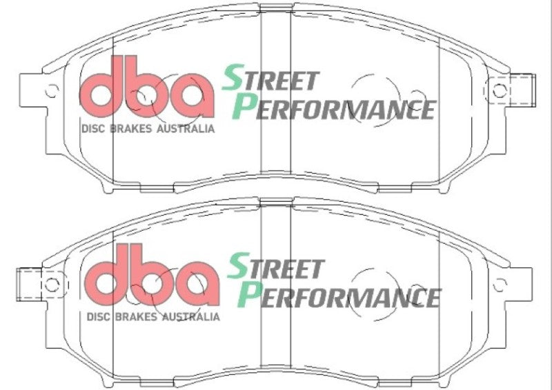 DBA DB1696SP High Performance Brake Pad Set