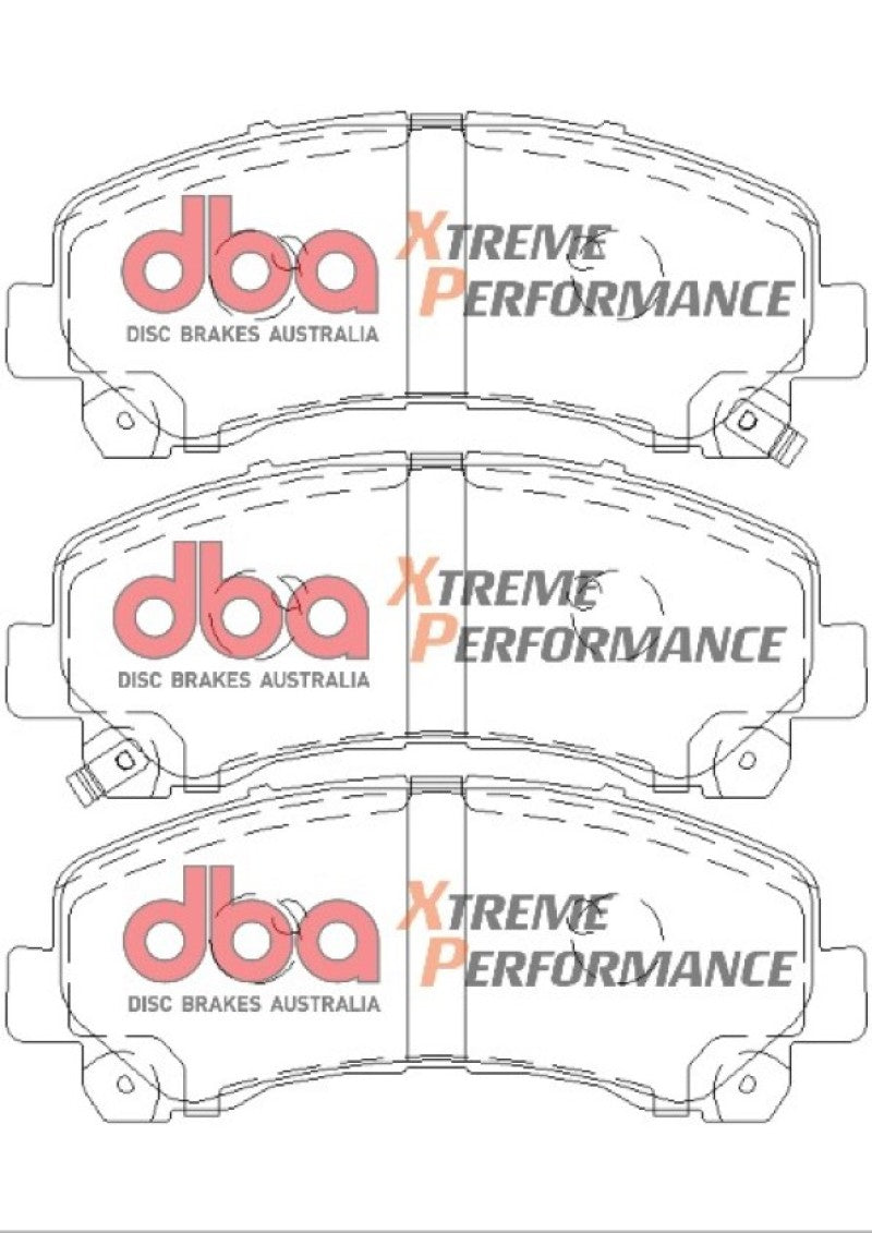 DBA DB1841XP High Performance Brake Pad Set