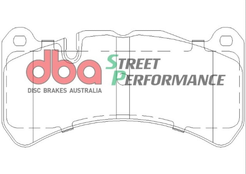 DBA DB1845SP High Performance Brake Pad Set