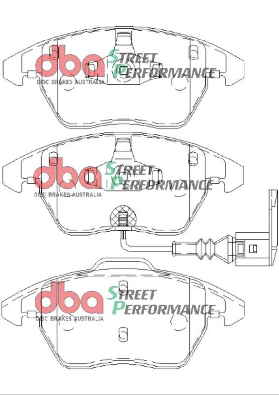 DBA DB1849SP High Performance Brake Pad Set