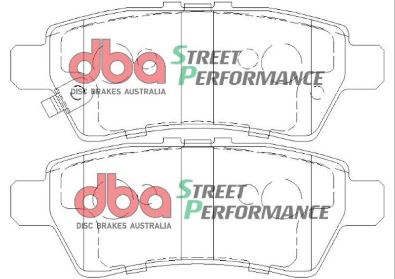 DBA DB1919SP High Performance Brake Pad Set