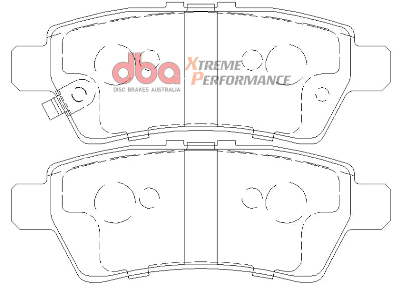 DBA DB1919XP High Performance Brake Pad Set